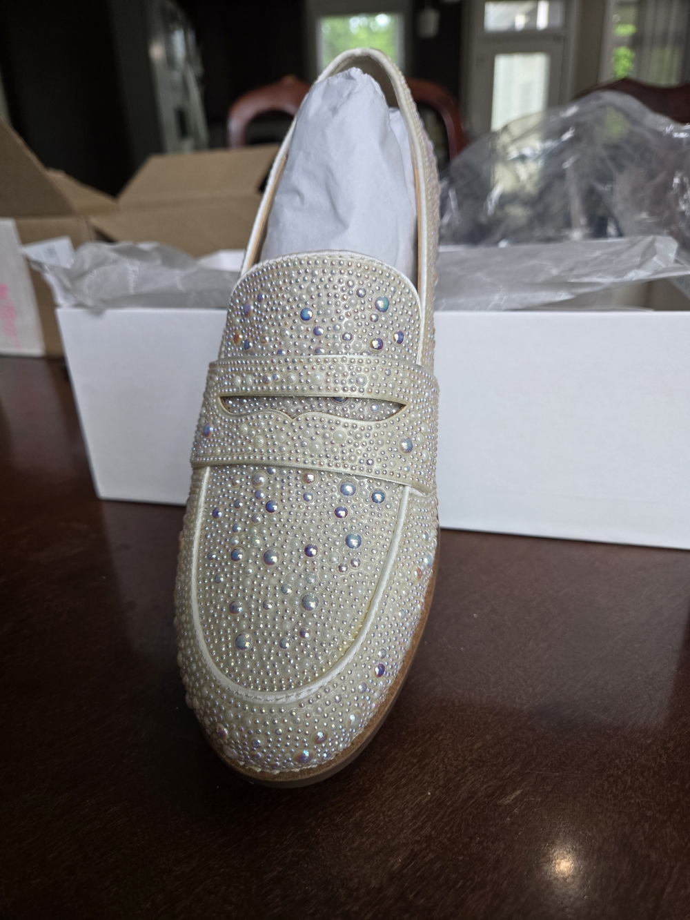 Betsey Johnson Pearl Loafers